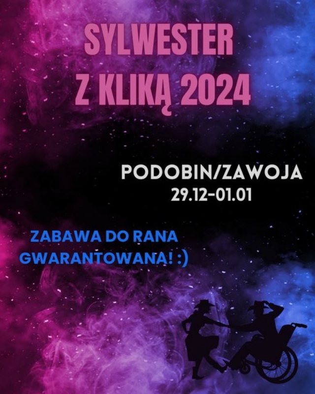 Zapraszamy na Sylwestra 2024. Zapisy